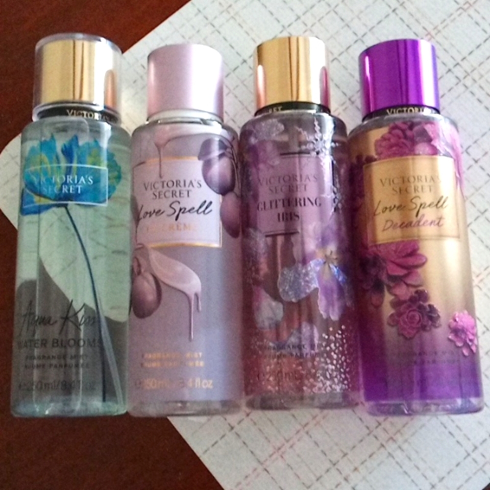 VS Fragrance Mist set of 4